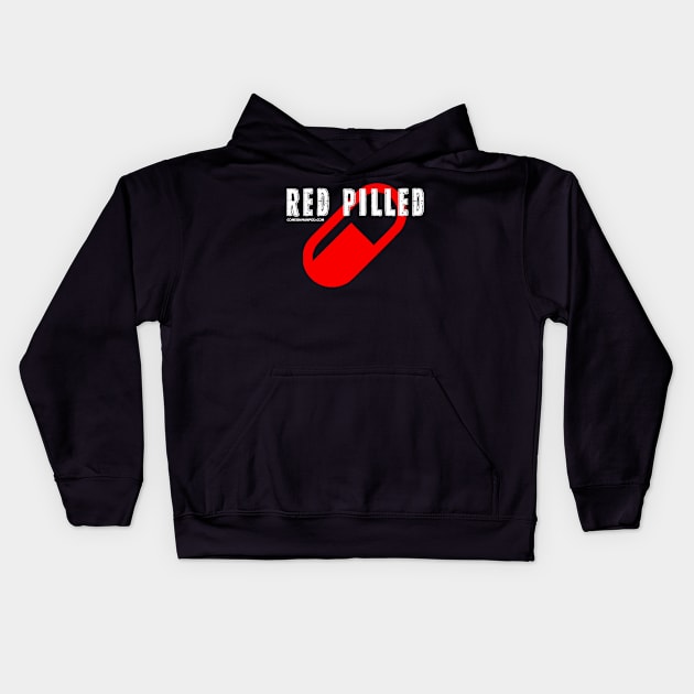 Red Pilled Kids Hoodie by The Mantastic 4